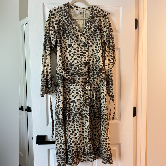 Sea NY Women’s Leo Trench, Natural color, size S - Picture 2 of 11